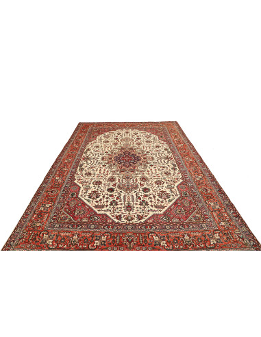 Tabriz 203x302 Cm Tabriz, Persia, Lana Cardata A Mano