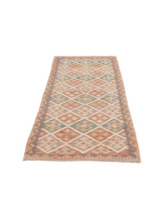 Tappeto Kilim Afghanistan 79x199 Beige Terracot 2
