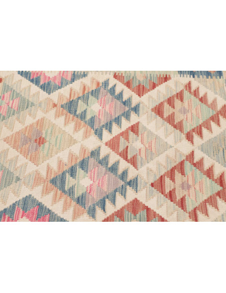 Rug Kilim Afghanistan 78x198 Cream Terracotta M