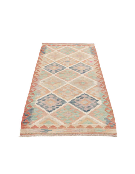 Rug Kilim Afghanistan 80x198 Beige Peach Light