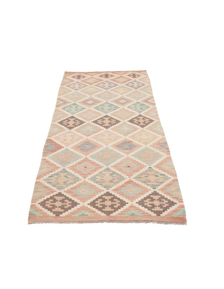 Rug Kilim Afghanistan 81x200 Light Beige Peach