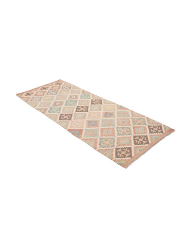 Rug Kilim Afghanistan 81x200 Light Beige Peach
