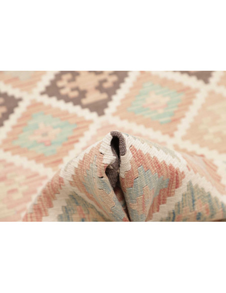 Rug Kilim Afghanistan 81x200 Light Beige Peach