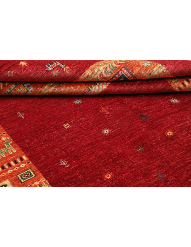 Rug Siva Pakistan 172x236 Terracotta Red Orange