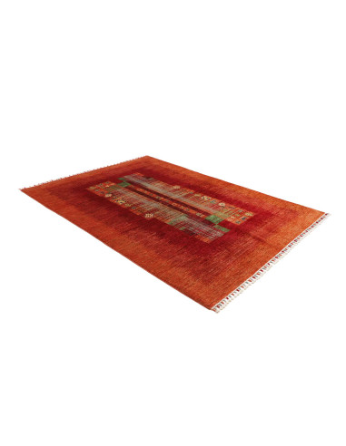 Tappeto Siva Pakistan 174x238 Blu Rosso Bordeau