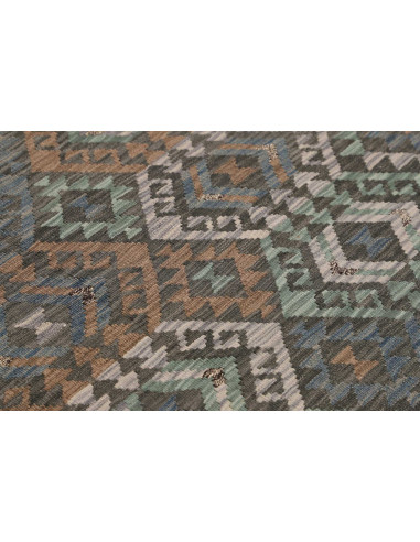 Tappeto Originale Kilim Afghanistan 128x185 Gri