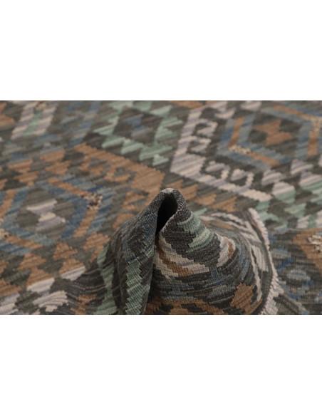 Tappeto Originale Kilim Afghanistan 128x185 Gri
