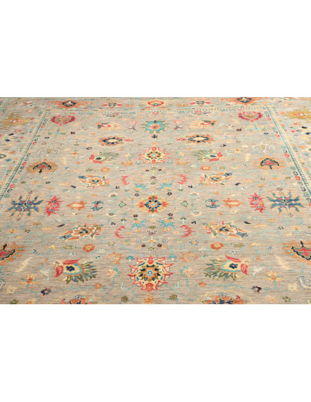 Ziegler Fine 275x369 Cm Ziegler Fine, Pakistan, Hand-carded