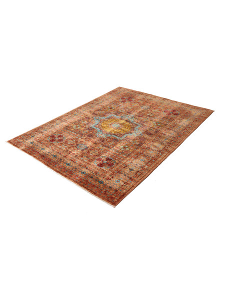 Tappeto Mamlouk Pakistan 126x172 Terracotta Ros