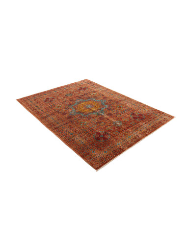 Rug Mamlouk Pakistan 126x172 Terracotta Red