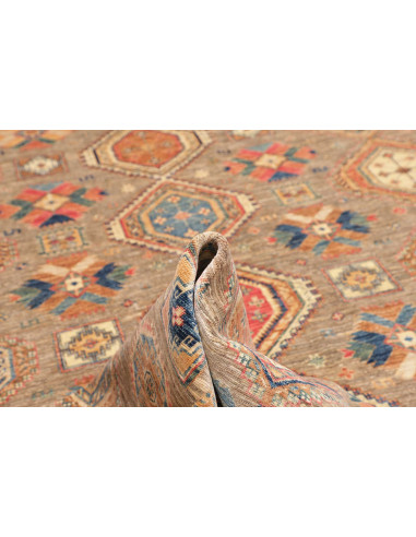 Tappeto Tribal Pakistan 277x370 Grigio Tortora