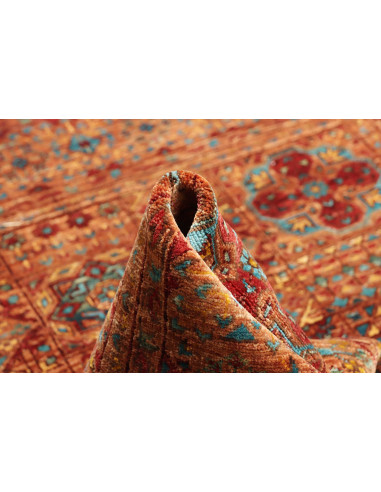 Tappeto Mamlouk Pakistan 126x172 Terracotta Ros