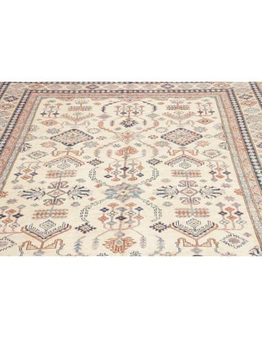 Tappeto Kazak Fine Pakistan beige giallo 204x295