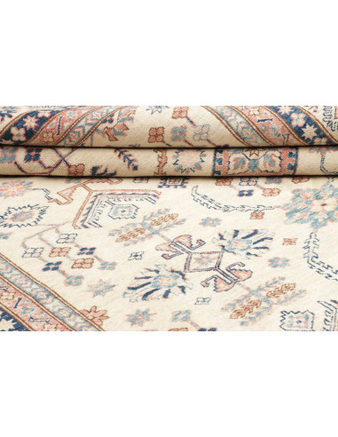 Tappeto Kazak Fine Pakistan beige giallo 204x295