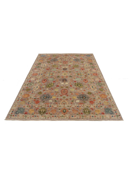 Tappeto Shahi Fine Pakistan 168x236 Malva Polve
