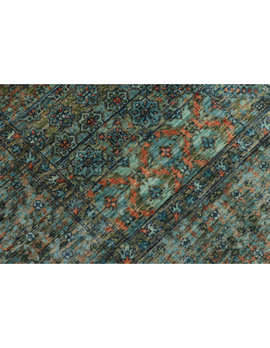 Tappeto Mamlouk Pakistan 168x240 Blu Petrolio V