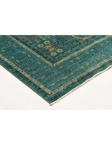 Rug Mamlouk Pakistan 152x206 Petrol Blue Antiqu
