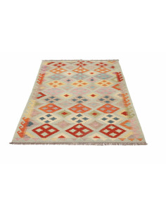 Tappeto Kilim Afghanistan 122x176 Verde Acqua A 2