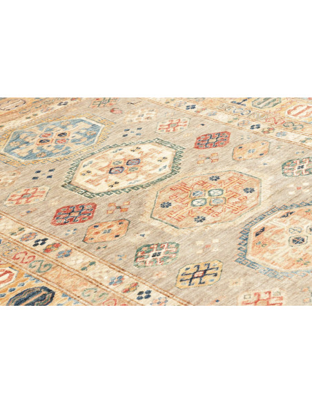 Tappeto Kazak Fine Pakistan beige marrone 151x209