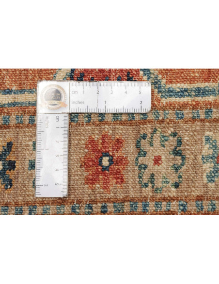 Tappeto Kazak Fine Pakistan marrone rosso 151x210