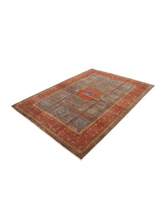 Rug Mamlouk Pakistan 177x235 Brick Red Indigo B 2