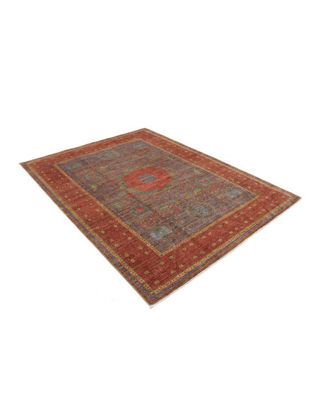 Rug Mamlouk Pakistan 177x235 Brick Red Indigo B