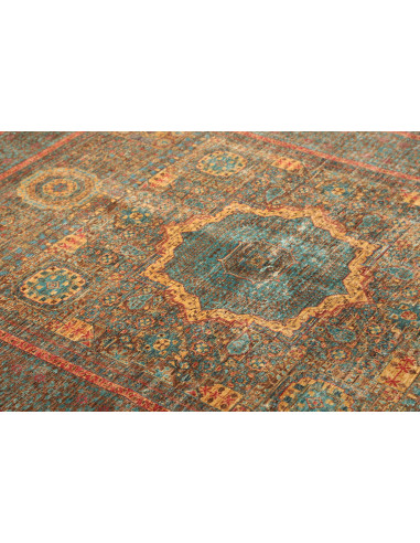 Rug Mamlouk Pakistan 169x232 Petrol Blue Antiqu