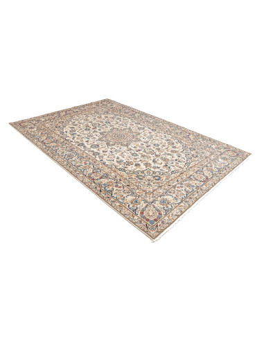 Kashan 197x295 Cm Kashan, Persia, Hand-carded Wool warp:
