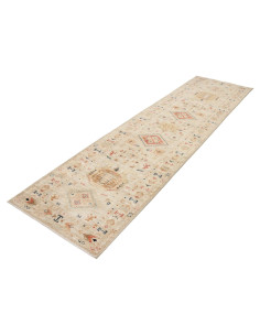 Tappeto Kazak Fine Pakistan marrone grigio 81x305 2