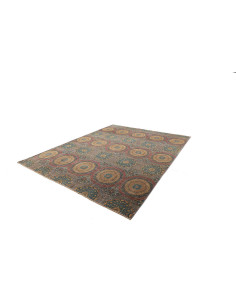 Mamlouk 246x303 Cm Mamlouk Pakistan, Hand-carded Wool warp: 2