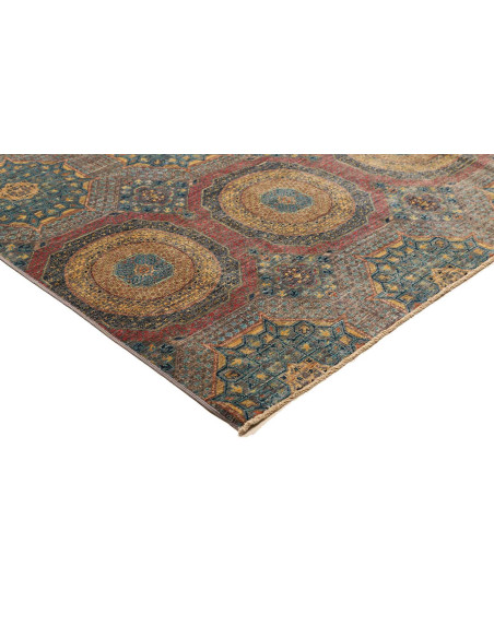 Mamlouk 246x303 Cm Mamlouk Pakistan, Hand-carded Wool warp: