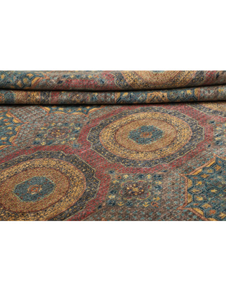 Mamlouk 246x303 Cm Mamlouk Pakistan, Hand-carded Wool warp: