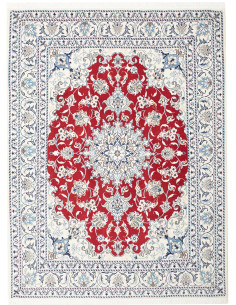 Nain Kashmar 150x196 Cm Nain Kashmar, Persia, Hand-carded