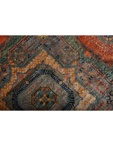 Tappeto Mamlouk Pakistan 202x302 Blu Ardesia Ar