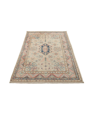 Tappeto Kazak Afghanistan beige bianco 118x177