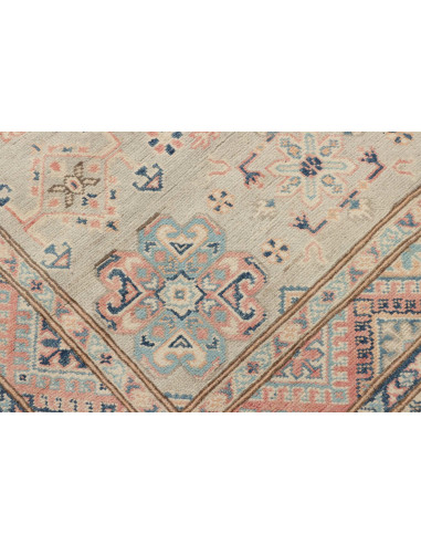 Tappeto Kazak Afghanistan beige bianco 118x177