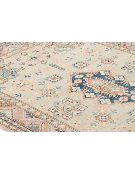 Tappeto Kazak Afghanistan beige bianco 118x177