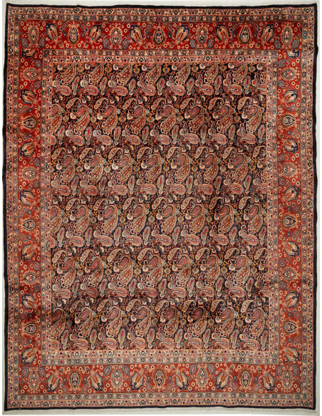 Rug Kashamr Zirkhaki Persia brown orange 295x380