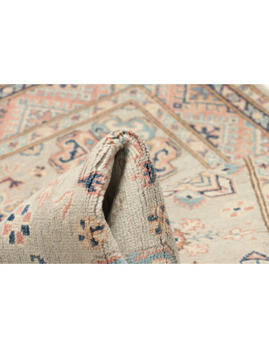 Tappeto Kazak Afghanistan beige bianco 118x177