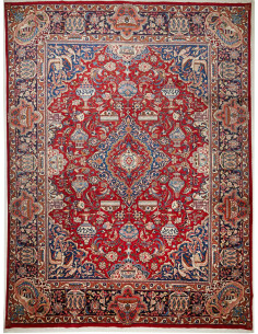 Rug Kashamr Zirkhaki Persia brown beige 293x392