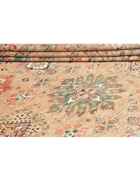 Kazak Fine 251x307 Cm Kazak Fine, Pakistan, Hand-carded Wool