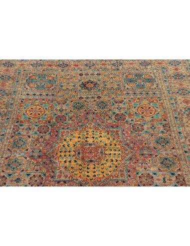 Tappeto Mamlouk Pakistan 126x182 Sabbia Turches