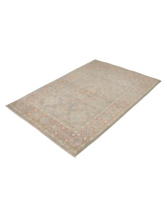 Rug Kazak Afghanistan beige 120x174 2