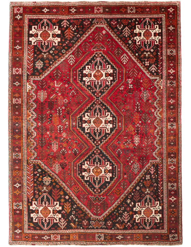 Shiraz 215x300 Cm Shiraz Persia Hand-carded Wool Cotton
