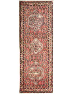 Tappeto Bidjar Persia rosso marrone 80x215