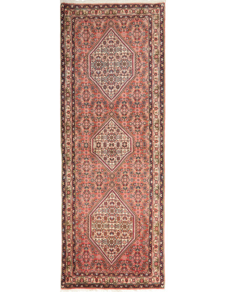Rug Bidjar Persia red maroon 80x215