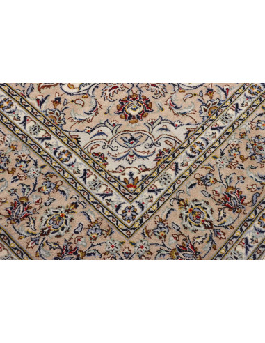 Kashan 243x350 Cm Kashan, Persia, Hand-carded Wool warp: