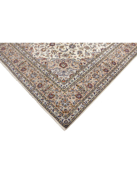 Kashan 243x350 Cm Kashan, Persia, Hand-carded Wool warp: