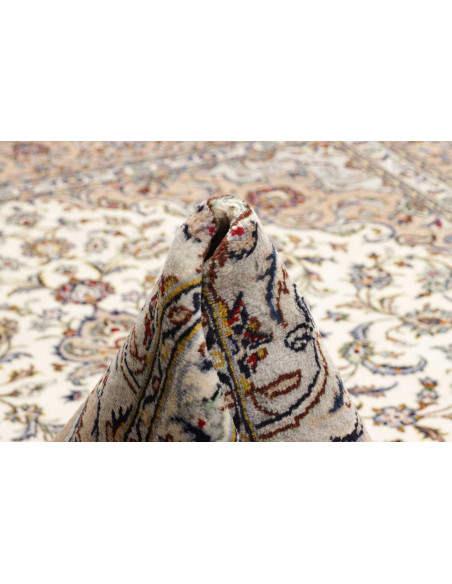 Kashan 243x350 Cm Kashan, Persia, Hand-carded Wool warp: