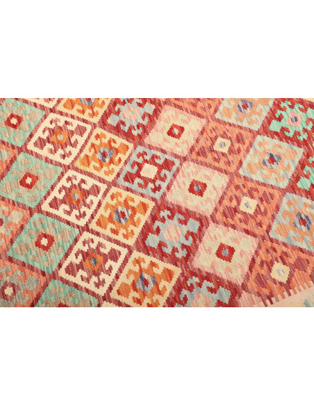 Kilim 156x197 Cm Kilim, Afghanistan, Hand-carded Wool warp: